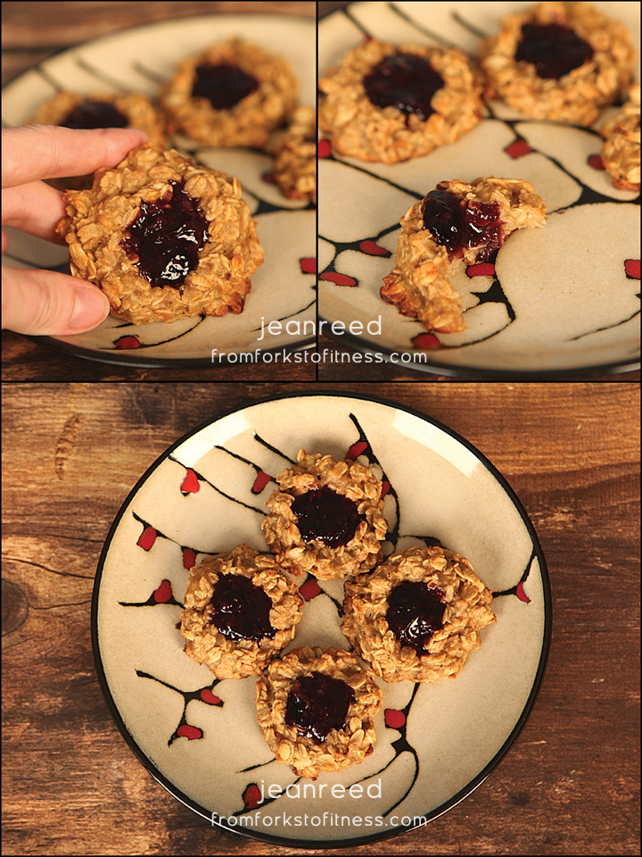 21 Day Fix: Peanut Butter and Jelly Cookies (PB&J Cookies)