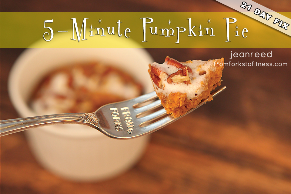 21 Day Fix: 5-Minute Pumpkin Pie