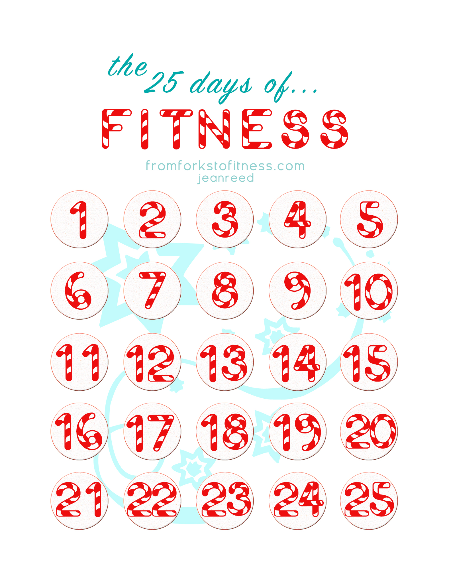 The 25 Days of Fitness