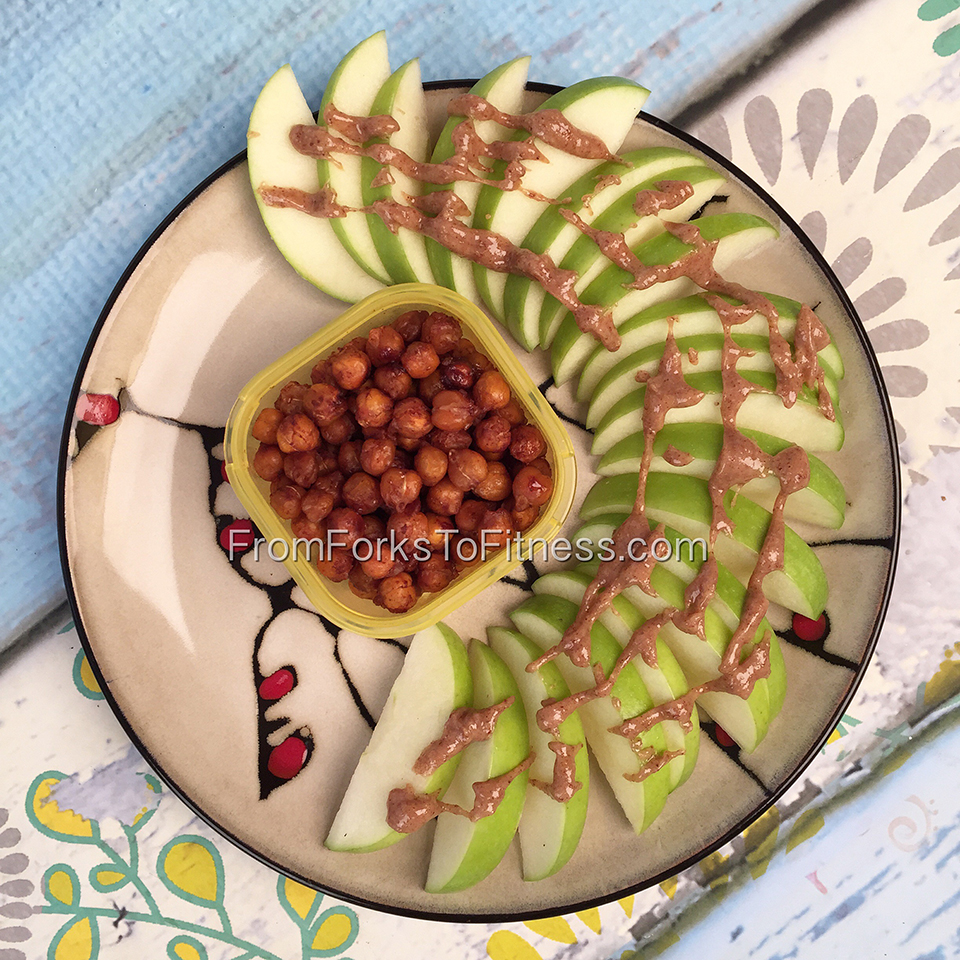 21 Day Fix: Roasted Honey and Cinnamon Chickpeas