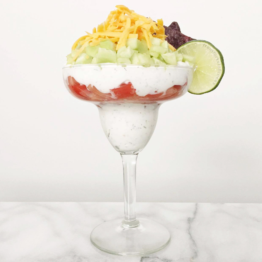 21 Day Fix: Layered Dill Dip - From Forks to Fitness