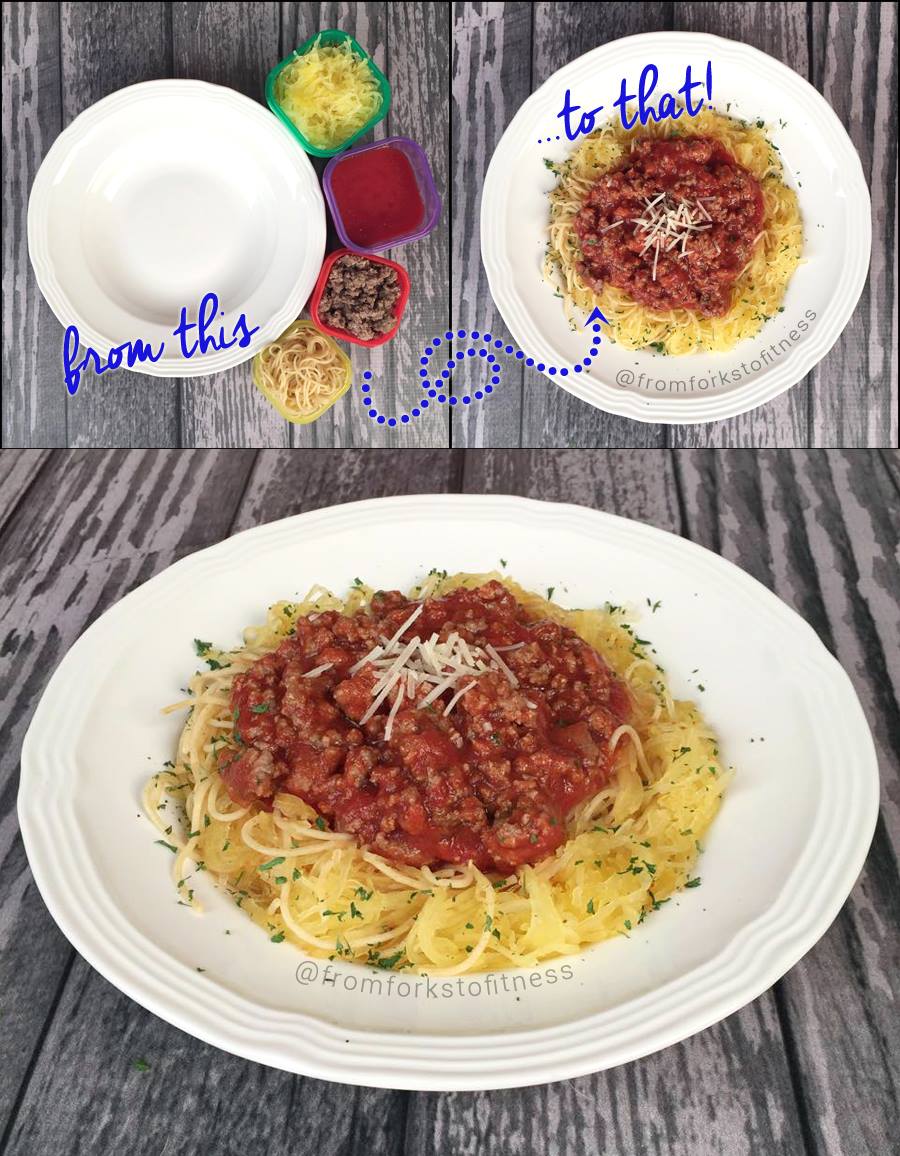 Food Hack:  Spaghetti Bowl!