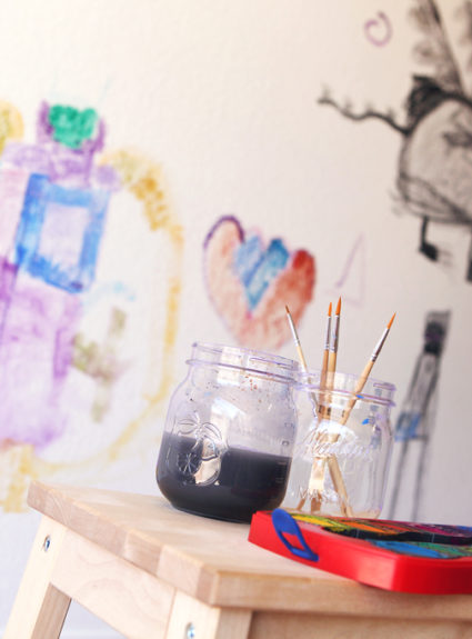How to Create a Kids’ Art Wall