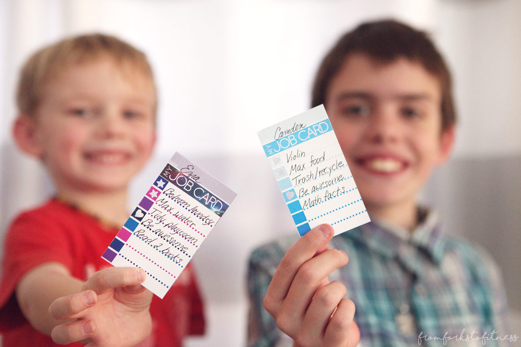 Printable Punch Cards For Kids